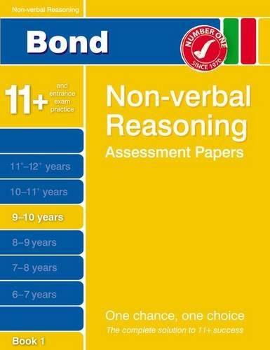Bond Non-Verbal Reasoning Assessment Papers 9-10 Years Book 1