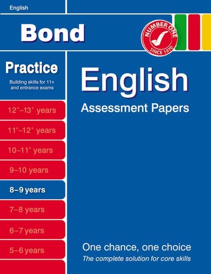 Bond English Assessment Papers 8-9 Years