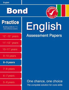 Bond English Assessment Papers 8-9 Years 