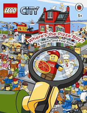 LEGO CITY Where's the Pizza Boy? A Search-and-Find Book