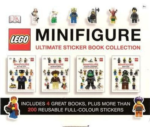 LEGO� Minifigure Sticker Book Carry Case