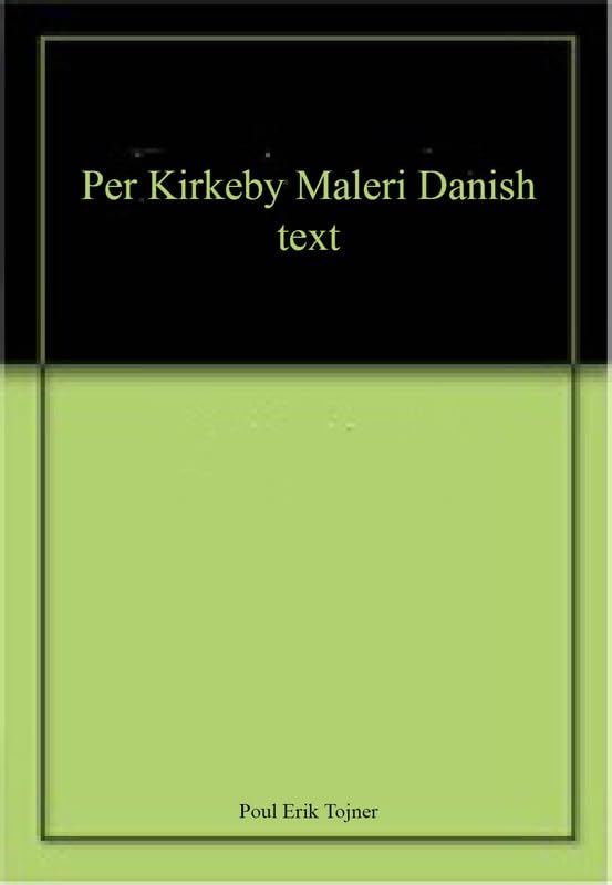 Per Kirkeby Maleri Danish text