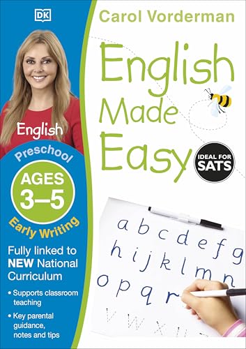 English Made Easy Early Writing Ages 3-5 Preschool