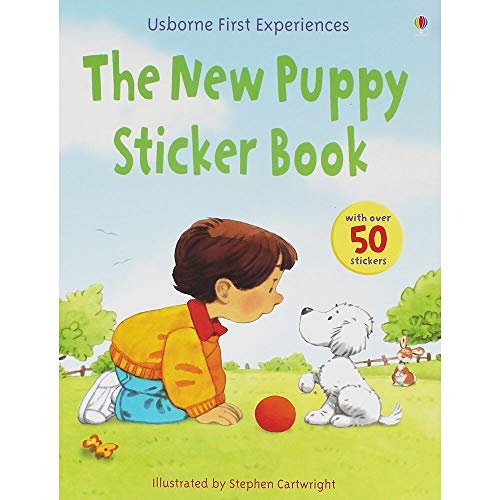 New Puppy Sticker Book