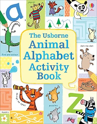 Animal Alphabet Activity book