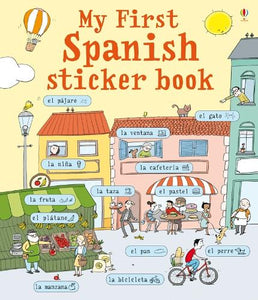 My First Spanish Sticker Book 
