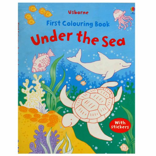 First Colouring Book Under the Sea