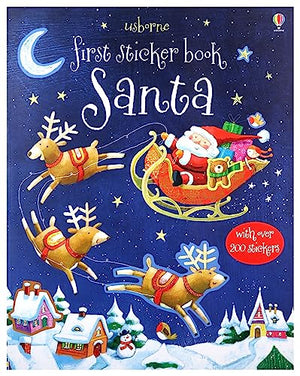 First Sticker Book Santa
