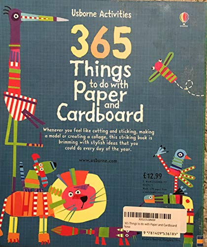 365 Things to do with Paper and Cardboard