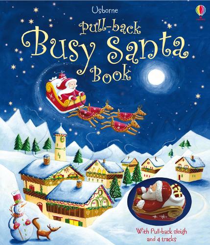 Pull-back Busy Santa Book