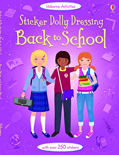 Sticker Dolly Dressing Back to School