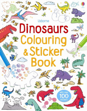 Dinosaurs Colouring & Sticker Book