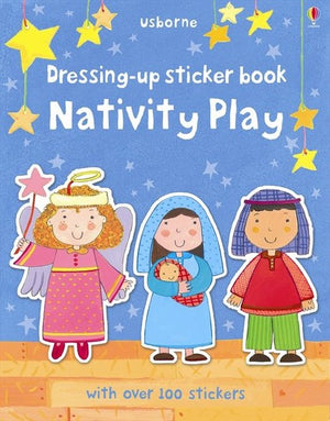 Dressing Up Sticker Book Nativity Play