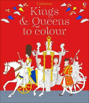 Kings and Queens Colouring Book