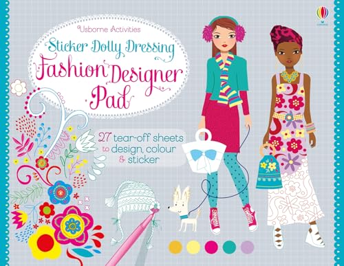 Sticker Dolly Dressing Fashion Designer Pad