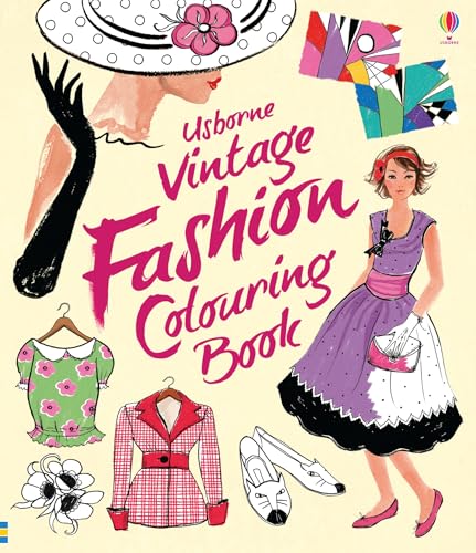 Vintage Fashion Colouring Book