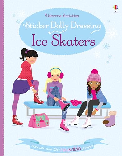 Sticker Dolly Dressing Ice Skaters