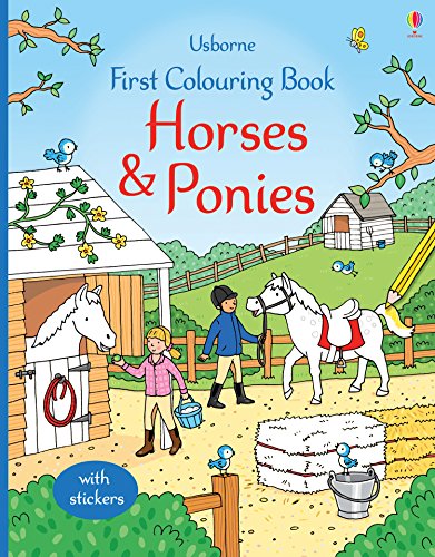 First Colouring Book Horses and Ponies