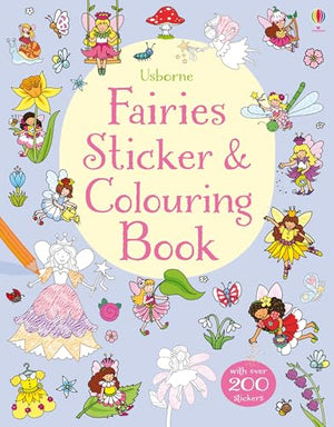 Fairies Sticker & Colouring Book