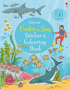 Under the Sea Sticker and Colouring Book