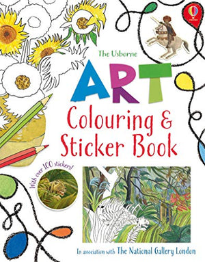 Art Colouring and Sticker Book