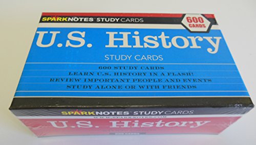 U.S. History (Sparknotes Study Cards)