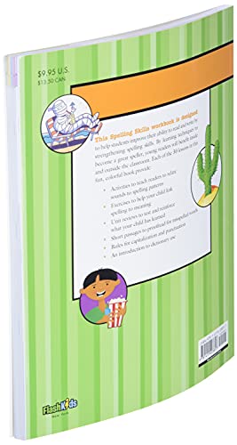Spelling Skills: Grade 4 (Flash Kids Harcourt Family Learning)