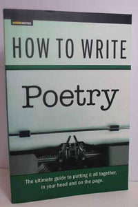 How to Write Poetry 