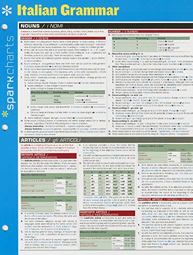 Italian Grammar SparkCharts