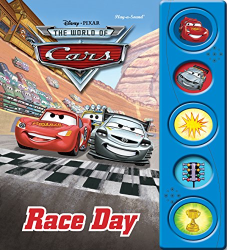 Disney Cars Race Day, Little Touch & Hear Book