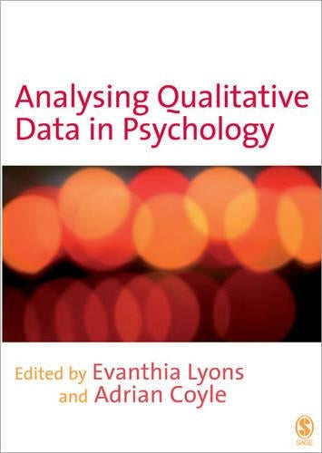 Analysing Qualitative Data in Psychology