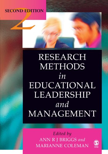 Research Methods in Educational Leadership and Management