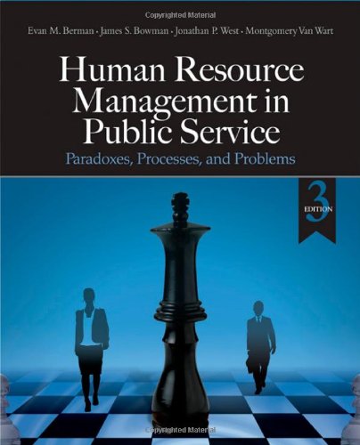 Human Resource Management in Public Service