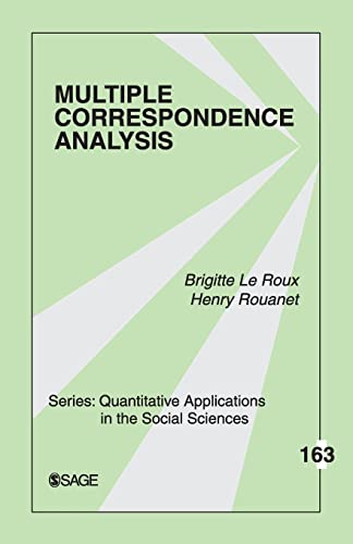 Multiple Correspondence Analysis