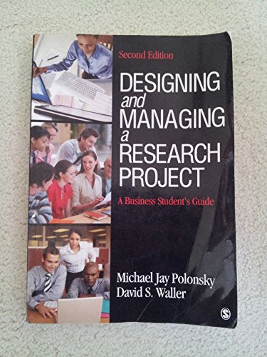 Designing and Managing a Research Project