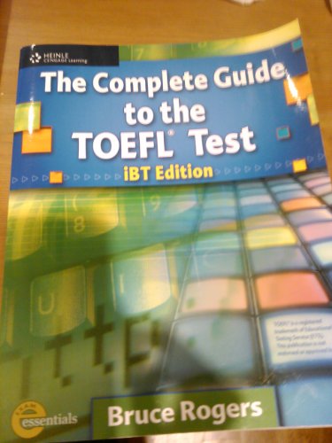The Complete Guide to TOEFL Student Text and CD ROM Pack