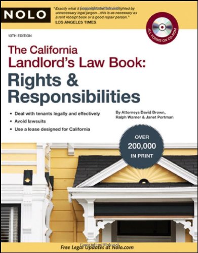 The California Landlord's Law Book