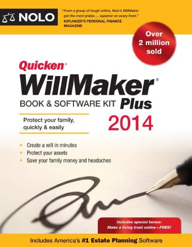 Quicken Willmaker Plus 2014 Edition