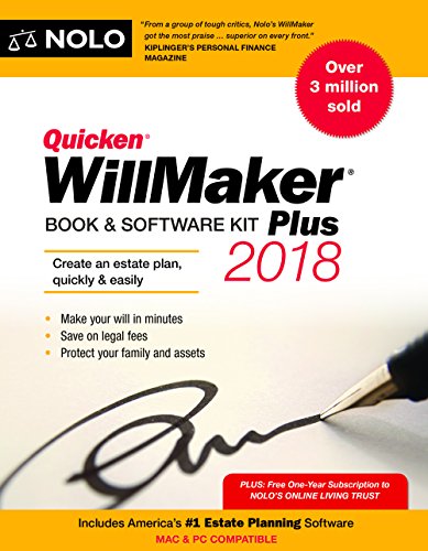 Quicken Willmaker Plus 2018 Edition