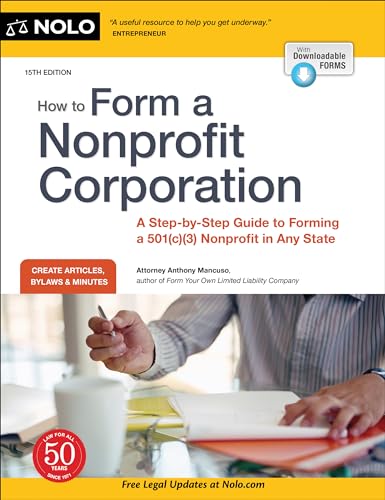 How to Form a Nonprofit Corporation (National Edition)