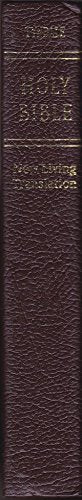 NLT Compact Gift Bible Bonded Leather Burgundy