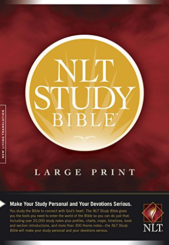 NLT Study Bible Large Print