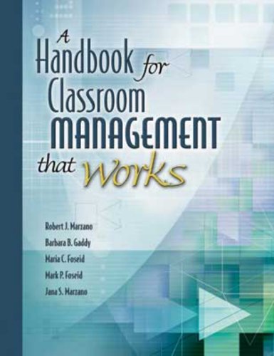 A Handbook for Classroom Management That Works