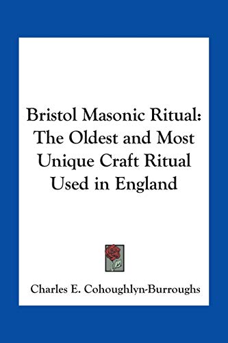 Bristol Masonic Ritual