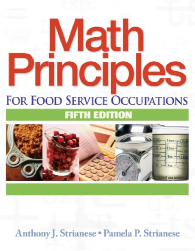 Math Principles for Food Service Occupations