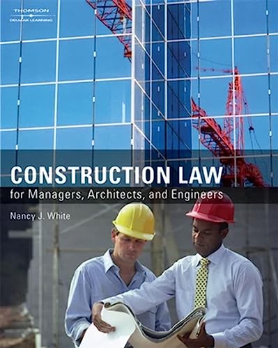Construction Law for Managers, Architects, and Engineers