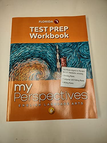 Florida Test Prep Workbook My perspectives English Language Arts 6 Grade