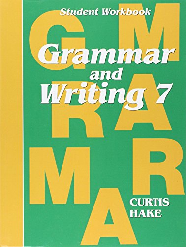 Saxon Grammar and Writing