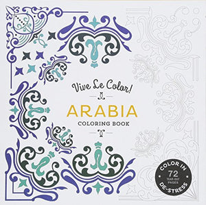 Vive Le Color! Arabia (Coloring Book) 