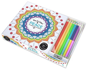 Vive Le Color! Peace (Coloring Book & Pencils) 